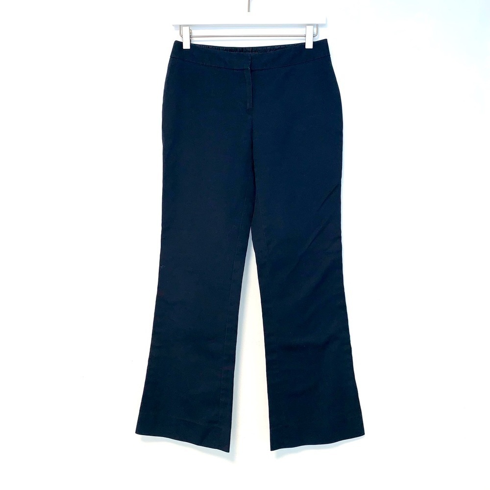 Tahari Navy Blue Terry Trouser Pant size 2
